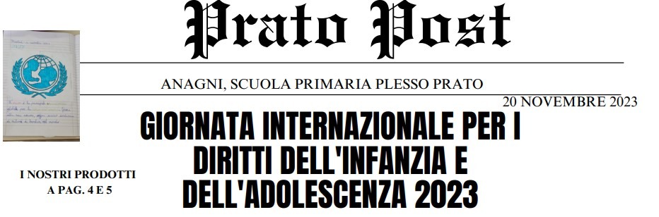 Giornata mondiale dei diritti dell’infanzia e dell’adolescenza 2023